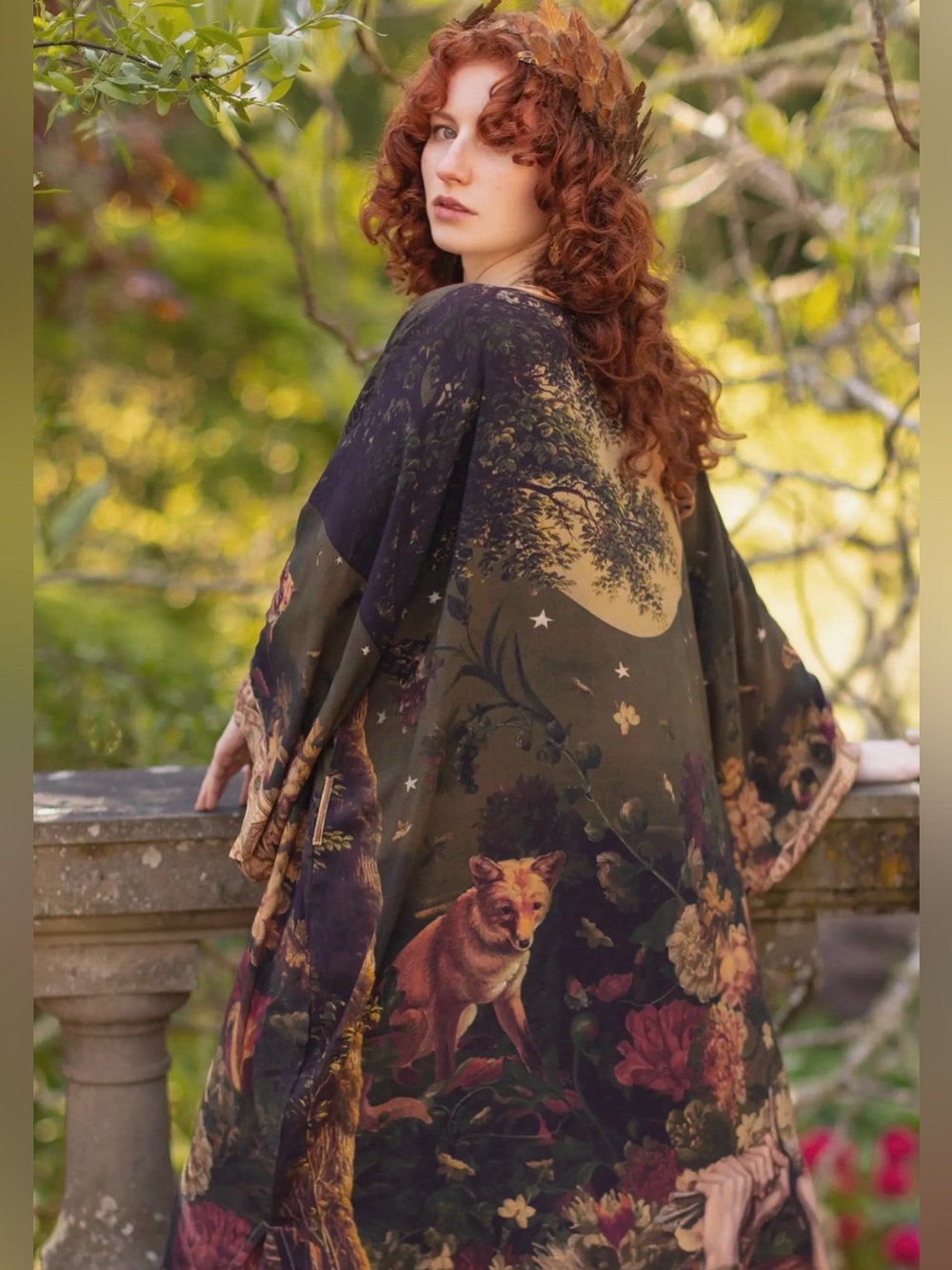 Market of Stars Messenger Opera Duster Joan of Arc NWT Gothic Boho - Picture 5 of 14